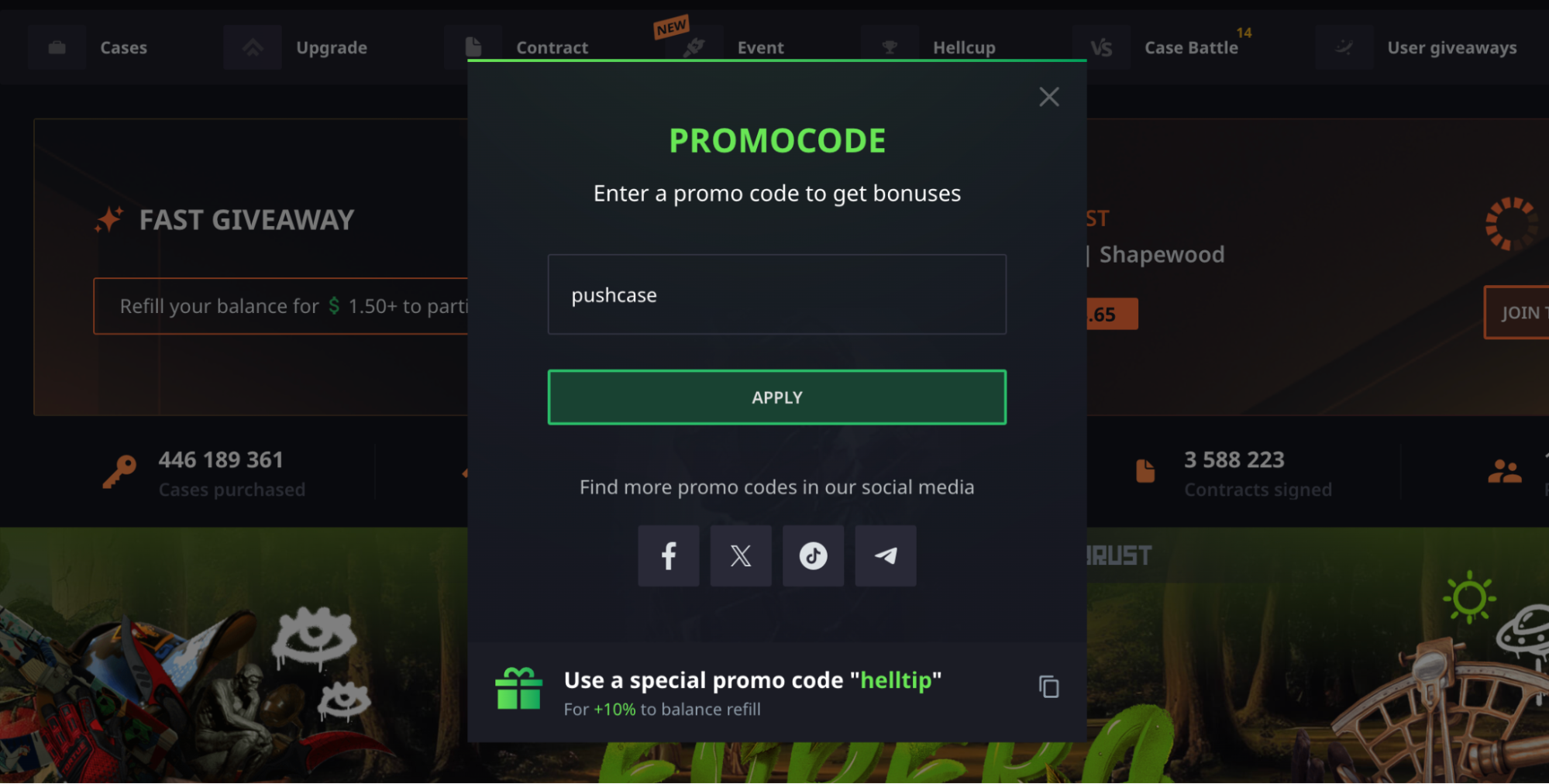 Hellcase Promo Codes and Coupons: Fair Review and Exclusive Bonus Code valid for October 2024