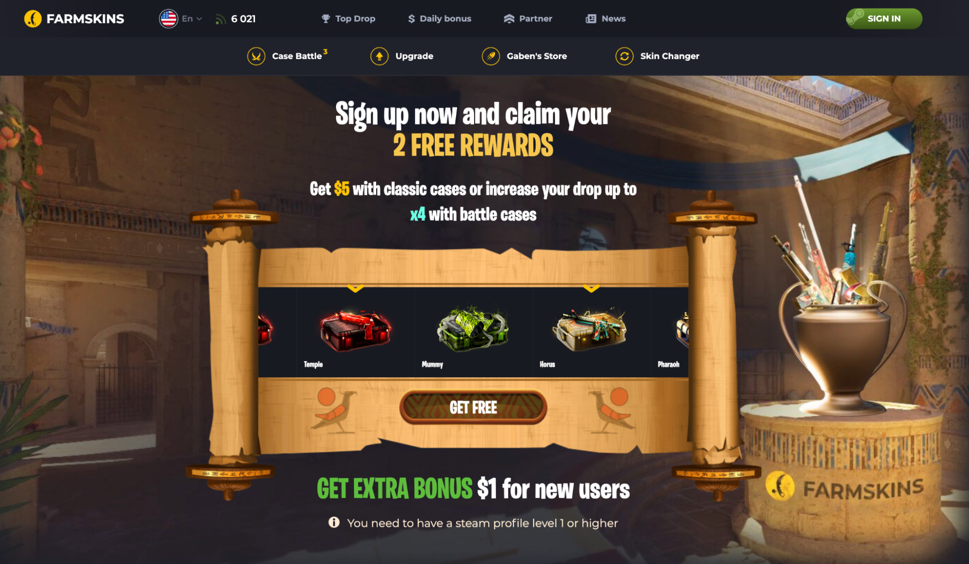 Farmskins Promo Code NEW and Exclusive Bonuses valid for October 2024