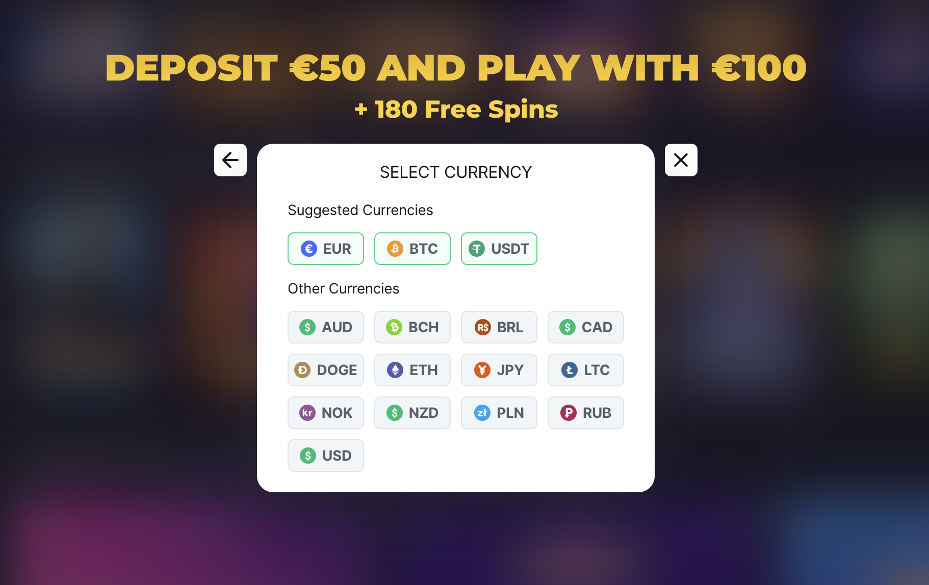 BitStarz Bonus Code: Get the Best Offers, 5 BTC + 180 Free Spins valid for October 2024