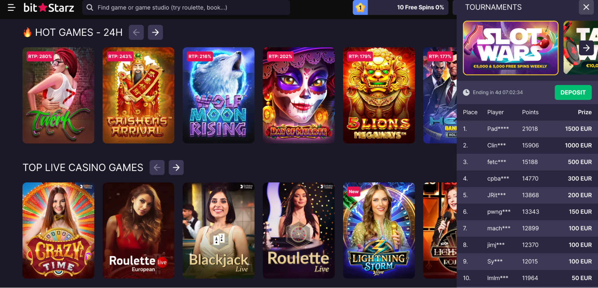 BitStarz Bonus Code: Get the Best Offers, 5 BTC + 180 Free Spins valid for October 2024